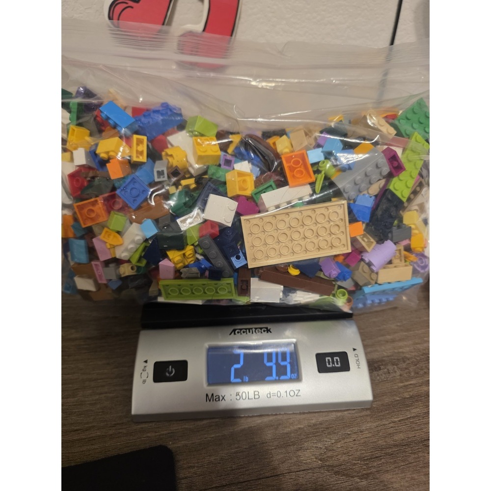 Legos Assorted Bag About 2.9lbs Random Pieces